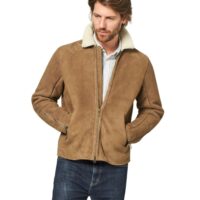 Mens sheepskin Jacket Bryce in Mojabe by Owen Barry