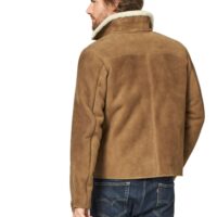Mens sheepskin Jacket Bryce in Mojabe by Owen Barry