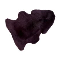 Sheepskin Rug British Luxe Purple by Owen Barry