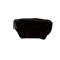 Suede-Zipper-Purse-Small-Boho-Suede-Chocolote