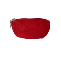 Suede-Zipper-Purse-Small-Boho-Suede-Red