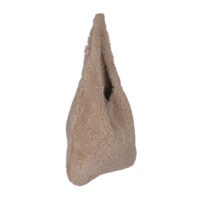 Shearling shoulder bag Oatmeal Icelandic Lyra