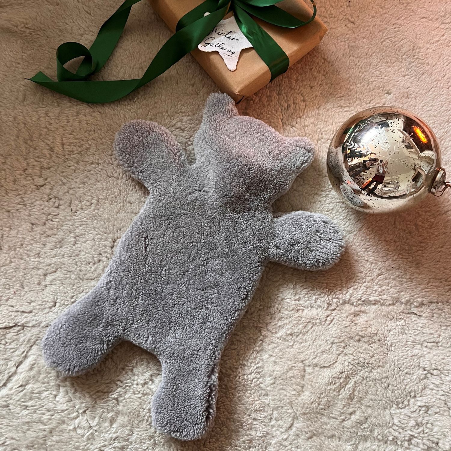 Sheepskin Flat Eric Papa Soft Grey (2)