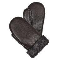 Sheepskin Mitten Coal nappalan M01 (3)
