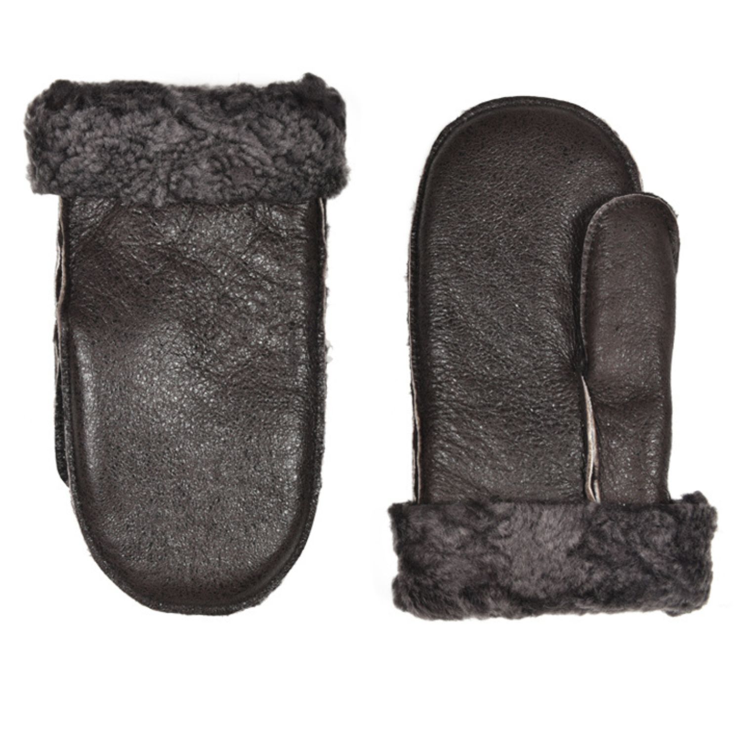 Sheepskin Mitten Coal nappalan M01 (3)
