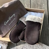 Sheepskin Mitten Kimbo Cream M01