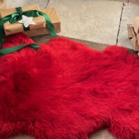 Sheepskin Rugs Single Crimson (1) Sheepskin Rugs Single Crimson (1)