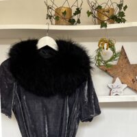 Sheepskin Shrug Camilla (1) Sheepskin Shrug Camilla Black