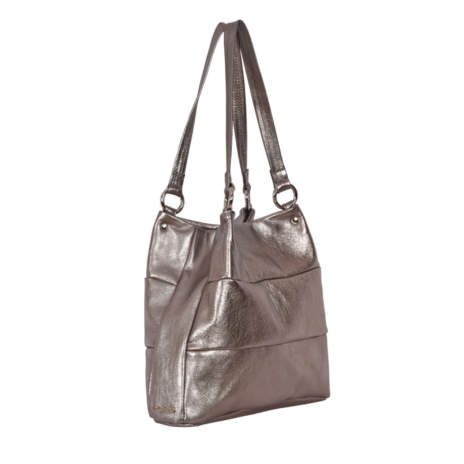 Marlow-Leather-Shoulder-BAg-Tin by Owen Barry