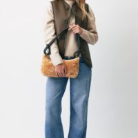 Sheepskin Shoulder Bag Honey Pot Devoran (4)