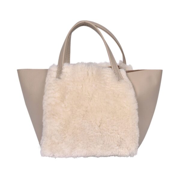 Sheepskin Grab Bag Canella White Hawes