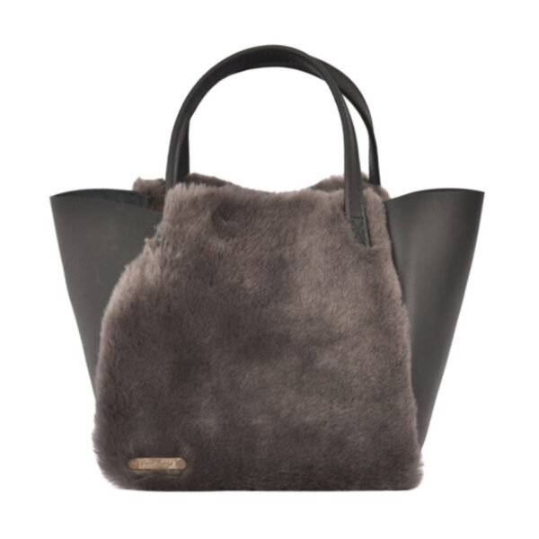 Sheepskin Grab Bag Cromita Grey Olive Green Hawes