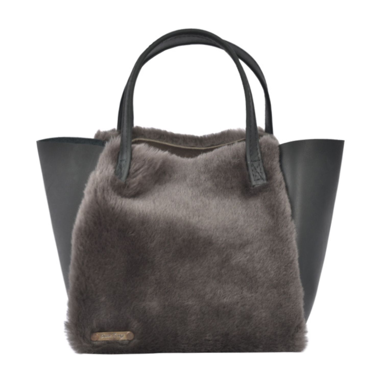 Sheepskin Grab Bag Cromita Grey Olive Green Hawes (1)
