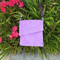 Z-Top-Lilac-Suede-Crossbody-Bag by Owen Barry