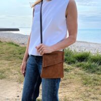 Ztop Small 2025 Suede Crossbody Ginger (1)
