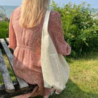 Leather Shoulder Bag Pocket Slouch Comet Tails