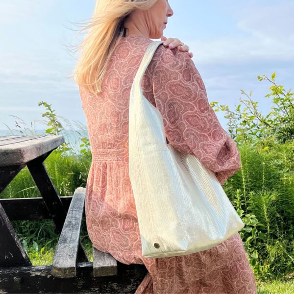 Leather Shoulder Bag Pocket Slouch Comet Tails (4)