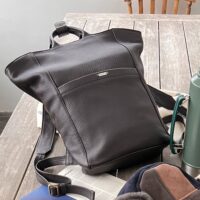 Leather Backpack Earth Brown Snowdon Leather Backpack Earth Brown Snowdon