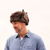 Sheepskin Trapper Brown Hurricane