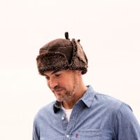 Sheepskin Trapper Brown Hurricane
