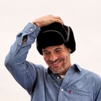Sheepskin Trapper Hat Stamford Black