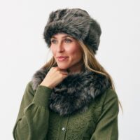 Toscana Infinity Scarf Ebony Briza (1)