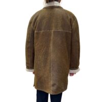16 Sheepskin Jacket Maggie in Walnut Vintage by Owen Barry