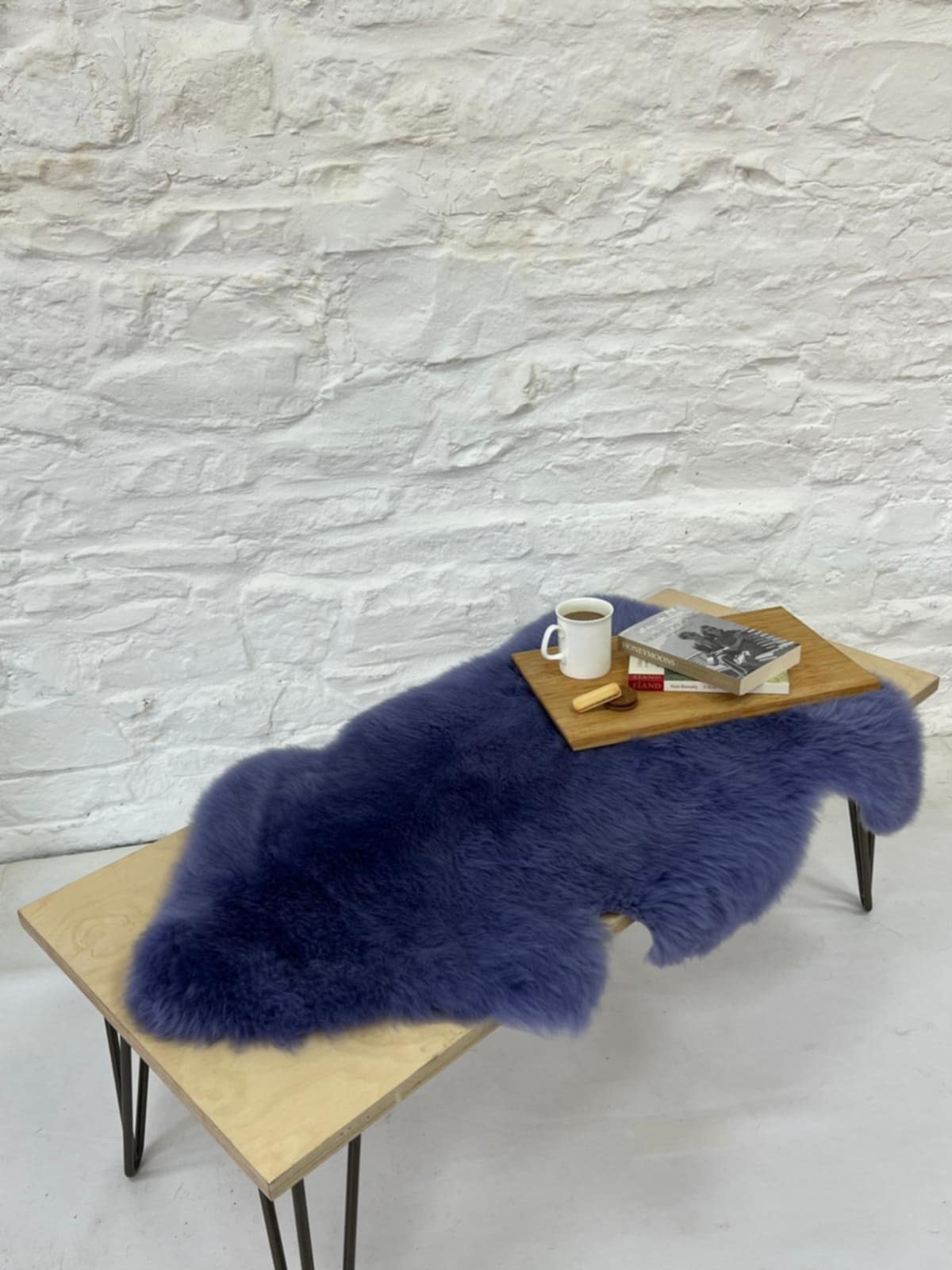 741becb0-5971-4583-93c6-3d81eeac71ed SHEEPSKIN RUG LAVENDER SINGLE
