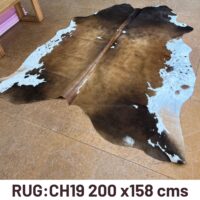 CH019 200X158 (3) Cowhide Rug CH019