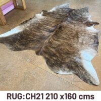 CH021 210 x160 (2) Cowhide Rug CH021
