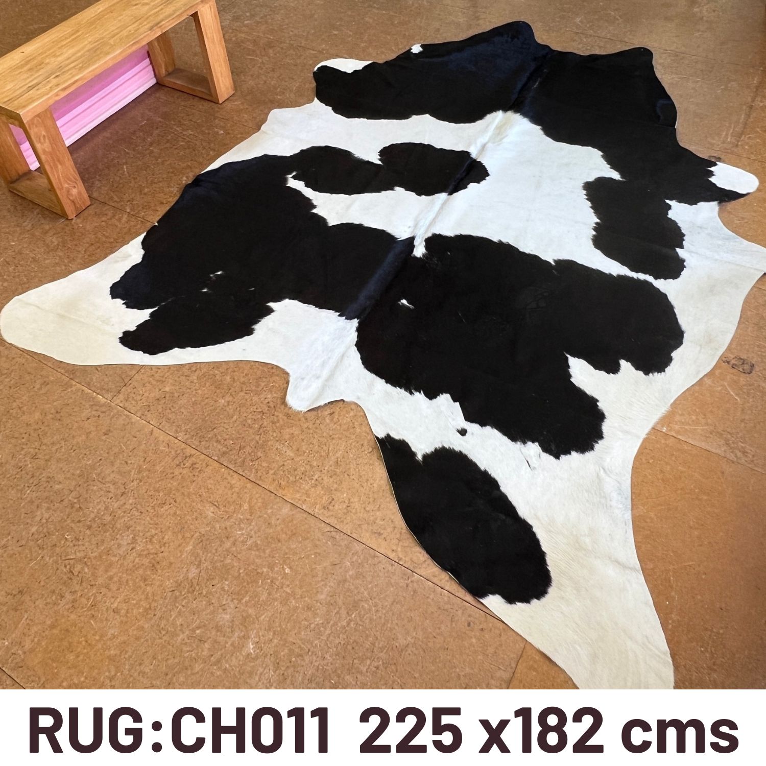 COWHIDE RUG CH011 225 X182 CMS (1) COWHIDE RUG CH011 225 X182 CMS (2)