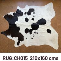 COWHIDE RUG -CH015 - 210 X 160 CM (3) COWHIDE RUG -CH015 - 210 X 160 CM (2)