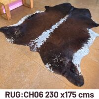 COWHIDE RUG CH06 230 X175 CM (1) COWHIDE RUG CH06 230 X175 CM