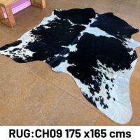 COWHIDE RUG CH09 175 X 165 CMS (2) COWHIDE RUG CH09 175 X 165 CMS