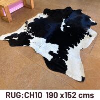 COWHIDE RUG CH10 190X152CM COWHIDE RUG CH10 190X152CM