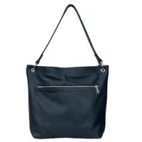 COWHIDE SHOULDER BAG BAYLEE BLACK SPLASH ON BLACK (1) COWHIDE SHOULDER BAG BAYLEE BLACK SPLASH ON BLACK (1)