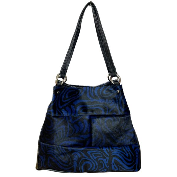Cowhide Shoulder Bag Larkspur Marlowe (3)