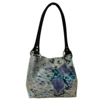 Cowhide Shoulder Bag Summer Reptile Cowhide Pepsi (2) Cowhide Shoulder Bag Summer Reptile Cowhide Pepsi (3)