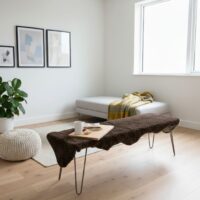 Double Rug Cedar Brown (2) Sheepskin Double Rug Cedar Brown by Owen Barry