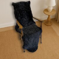 Double rug gh Slate Grey (1) Sheepskin Rug Double Steel Grey by Owen Barry