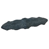 Double rug gh Slate Grey (2) Sheepskin Rug Double Steel Grey by Owen Barry