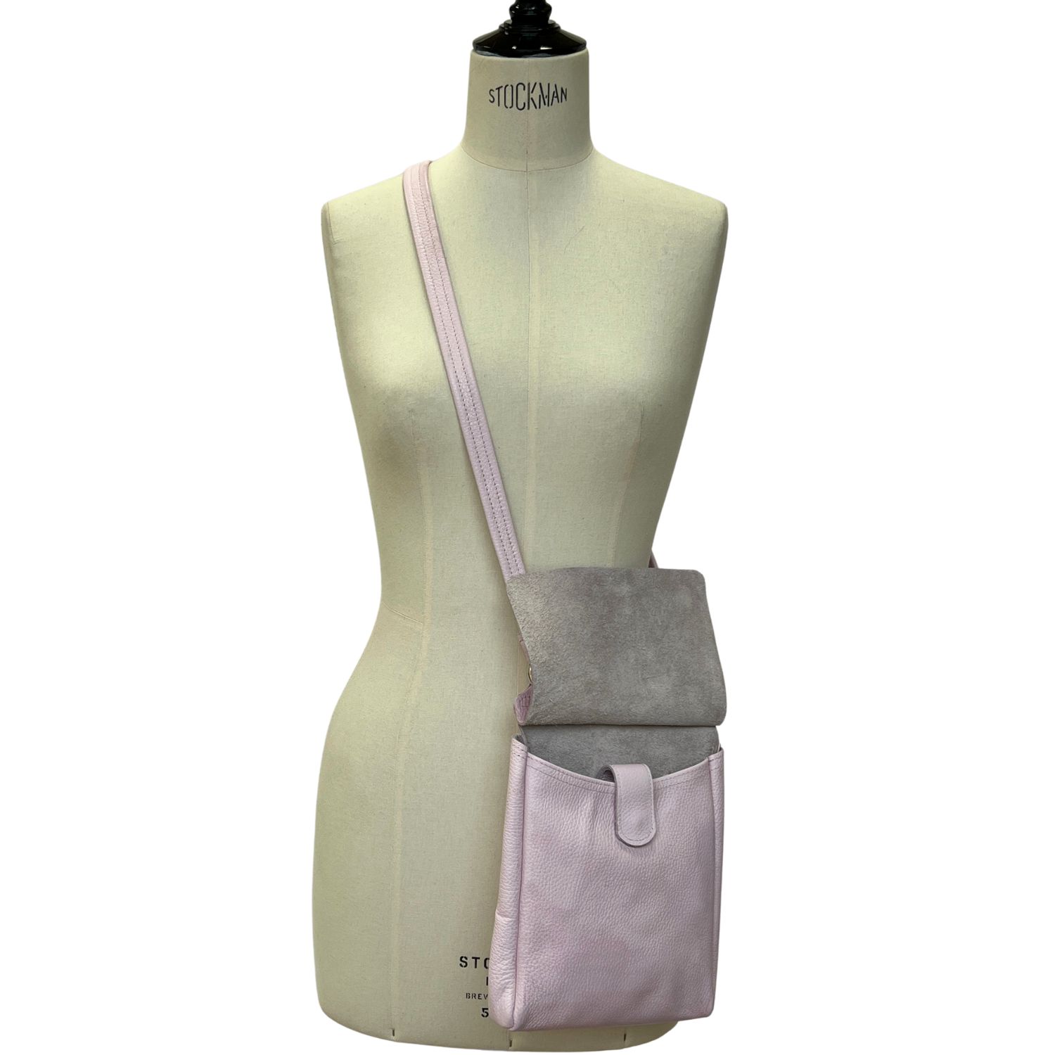 Flora Lilac (1) lEATHER CROSSBODY STYLE fLORA IN lILAC BY oWEN bARRY