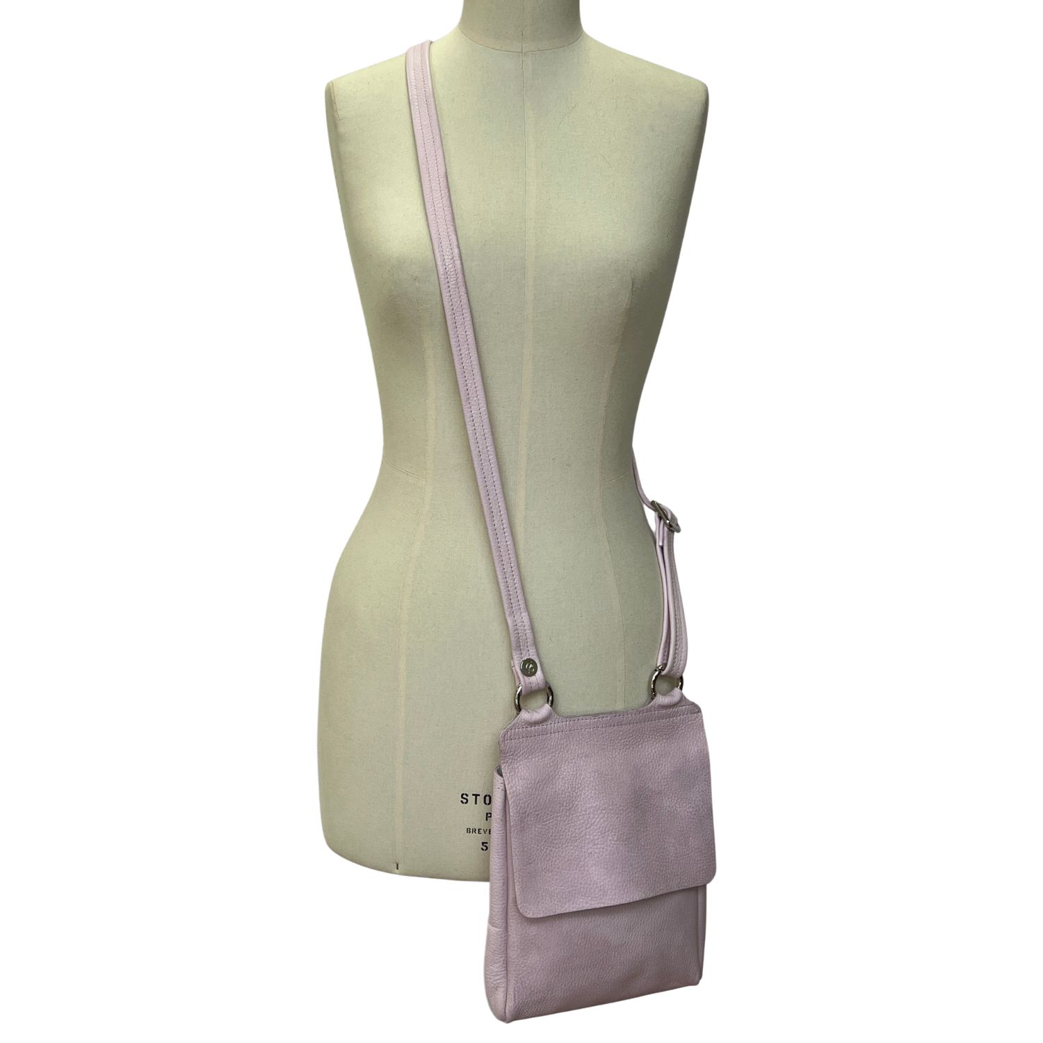 Flora Lilac (5) lEATHER CROSSBODY STYLE fLORA IN lILAC BY oWEN bARRY