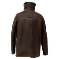 Sheepskin Coat style Hugo in Hurricane Brown by Owen Barry