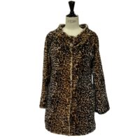 SHEEPSKIN COAT VIENNA LEOPARD, SATIN LINED (4) Sheepskin coat Leopard print Vienna by Owen Barry
