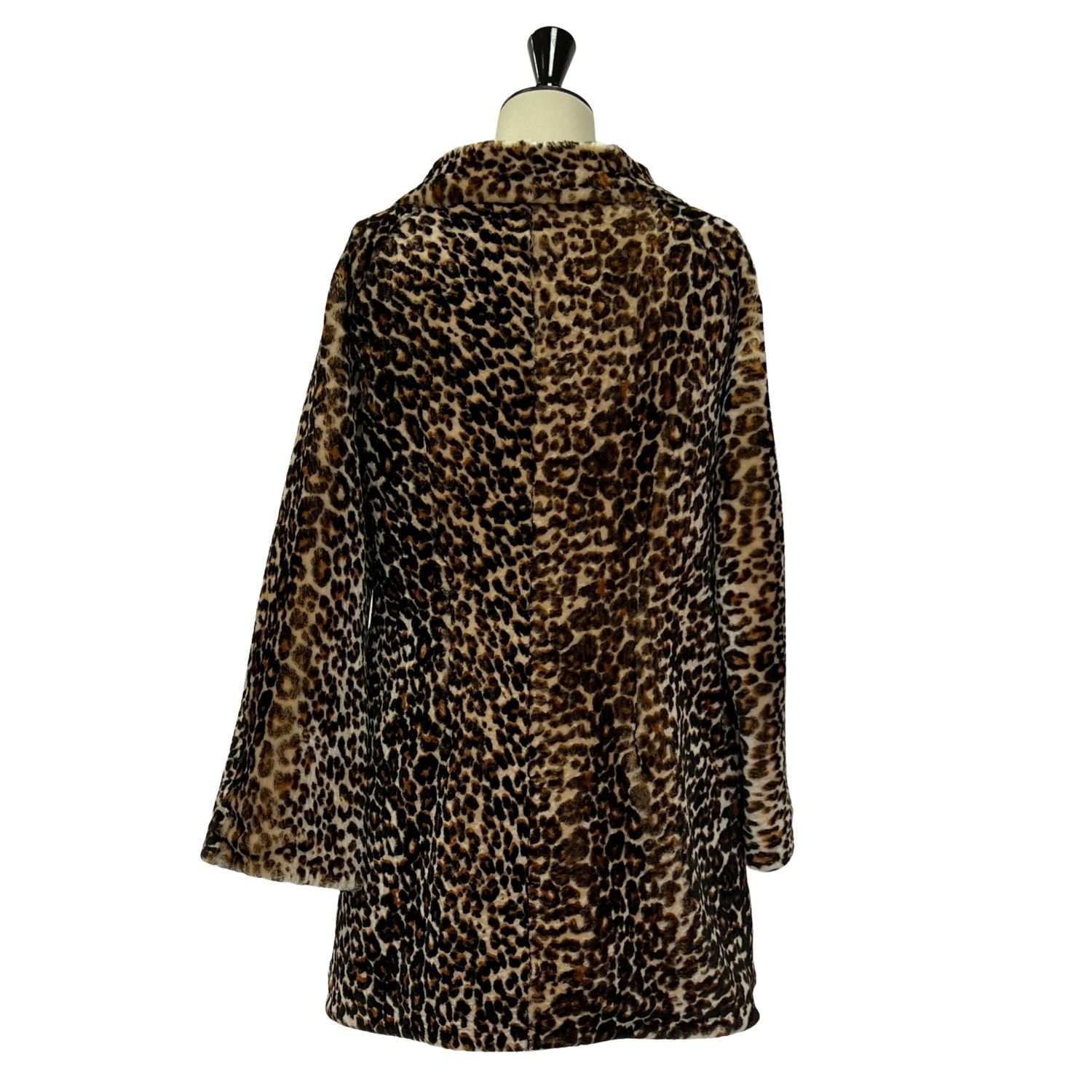 SHEEPSKIN COAT VIENNA LEOPARD, SATIN LINED (5) Sheepskin coat Leopard print Vienna by Owen Barry