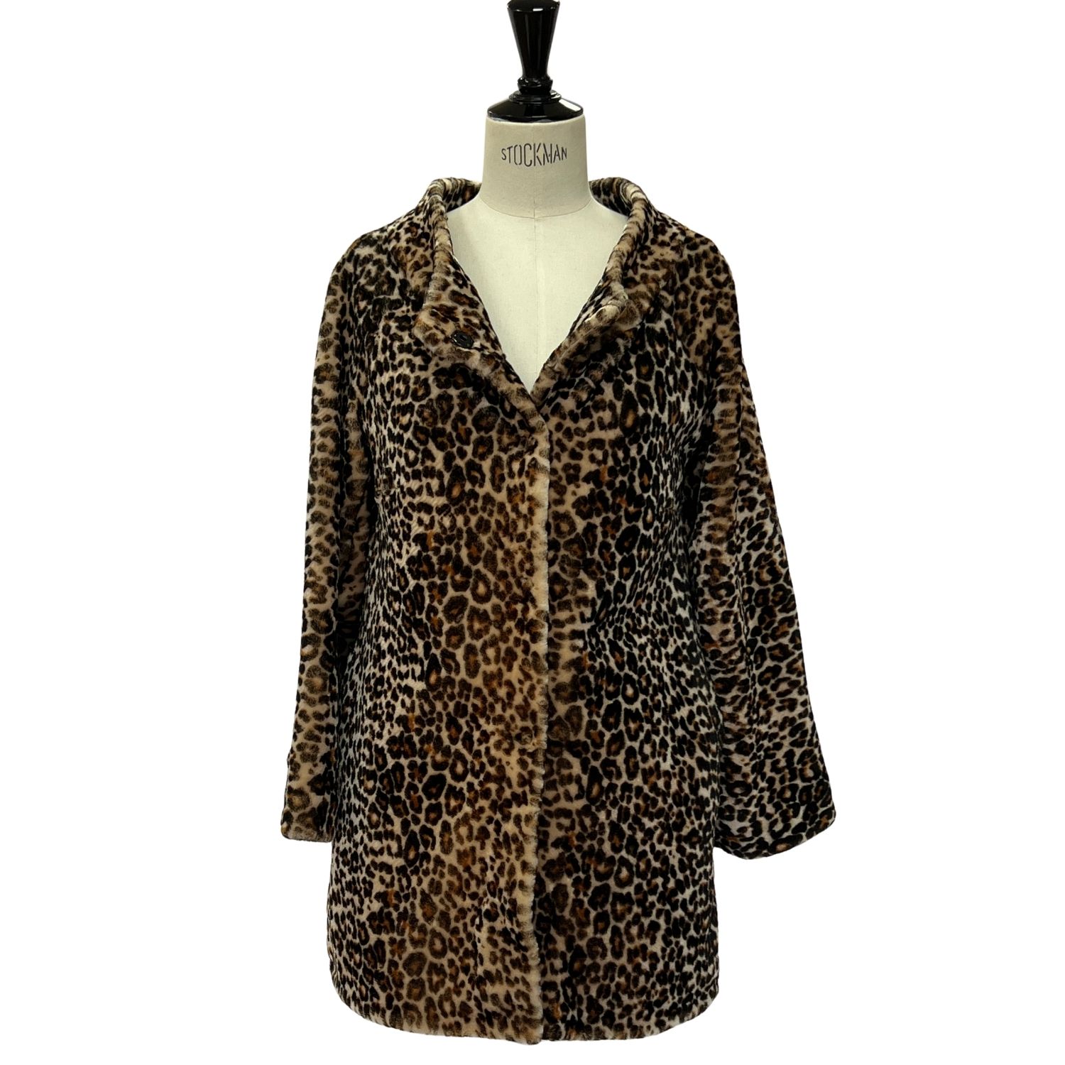 SHEEPSKIN COAT VIENNA LEOPARD, SATIN LINED (7) Sheepskin coat Leopard print Vienna by Owen Barry
