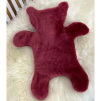 SHEEPSKIN FLAT ERIC HOT WATER BOTTLE COVER Pink SHEEPSKIN FLAT ERIC HOT WATER BOTTLE COVER PInk