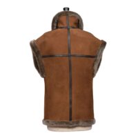 SHEEPSKIN GILET SADIE OTTOMAN (2) Sheepskin Gilet Sadie in Ottoman by Owen Barry