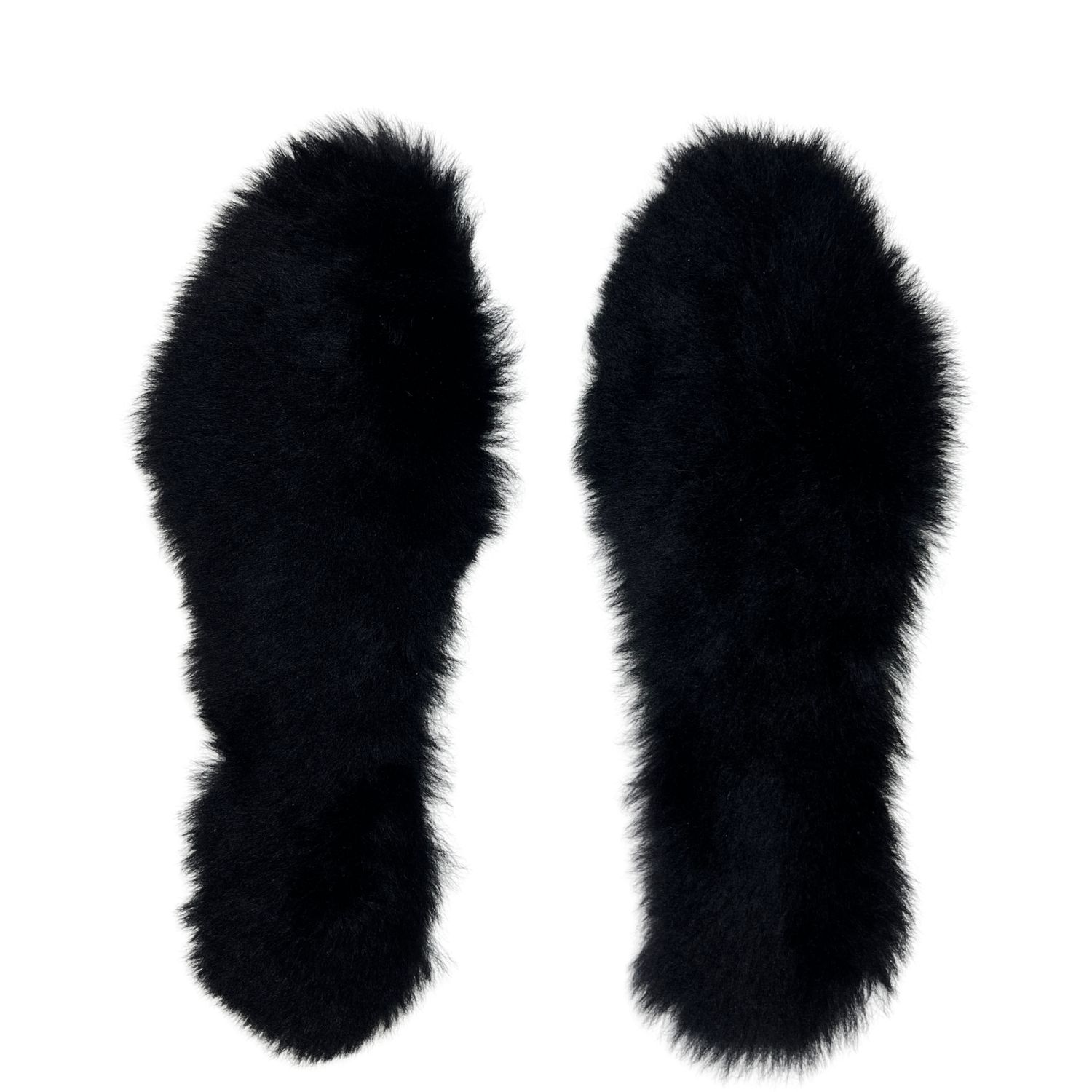 SHEEPSKIN INSOLES FOR WELLIES BLACK (2) Extra Thick Sheepskin Welly Insoles Black by Owen Barry